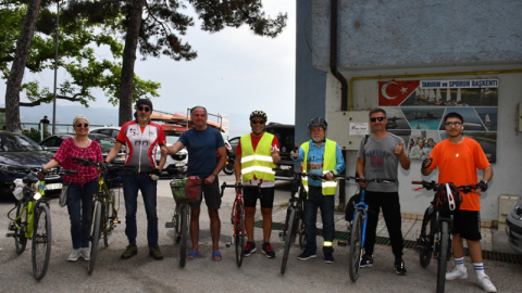 İznik'te anlamlı triatlon