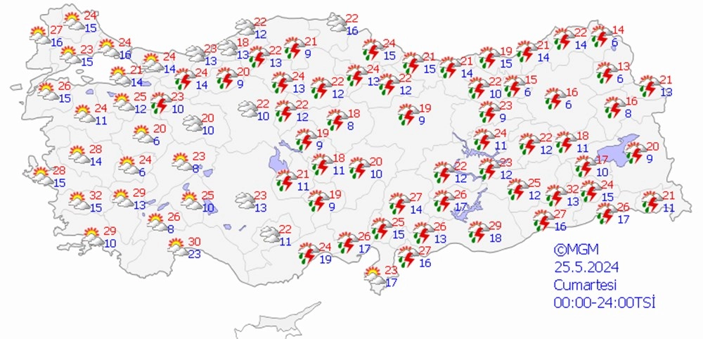Yağışlı hava geri dönüyor! Meteorolojiden 5 il için uyarı (İstanbul, Ankara, İzmir hava durumu) - 15