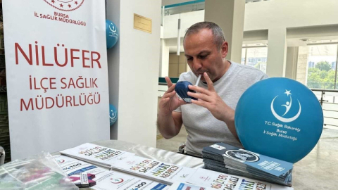 Nilüfer Belediyesi çalışanlarına tütün ürünlerinin zararları anlatıldı