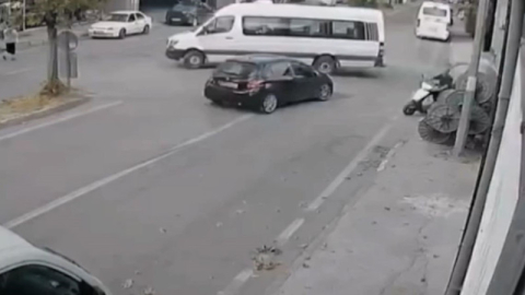 Bursa'da filmleri aratmayan görüntü! 