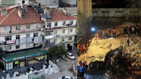 Konya'da facia: 4 katlı bina çöktü! Göçük altındakiler aranıyor...