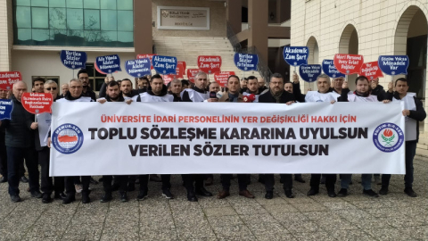 Bursa Teknik Üniversitesi'nde eylem!