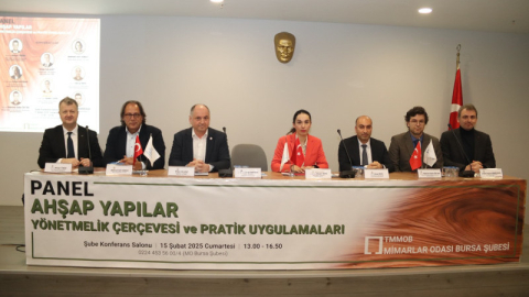 Ahşap yapıların avantajları Bursa'da konuşuldu!