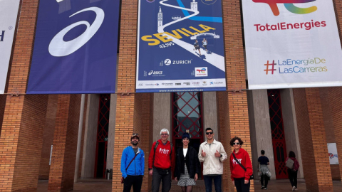 11. Eker I Run'ın şampiyonları, Sevilla Maratonu'nda Türkiye'yi temsil etti