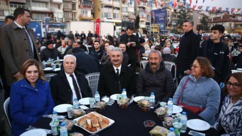 Büyükşehir’den Gemlik’te 3000 kişilik iftar sofrası