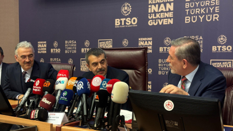 Bakanı Tekin Bursa’da: BTSO Müşterek Komiteler Toplantısı’nda!