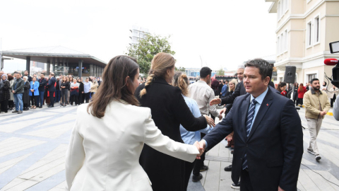 Başkan Aydın, Osmangazi ailesiyle bayramlaştı