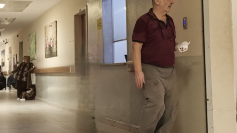 Bursa'da odun keserken kanlar içinde kaldı...