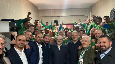 Şampiyonluk Bursa protokolünü aynı karede buluşturdu!