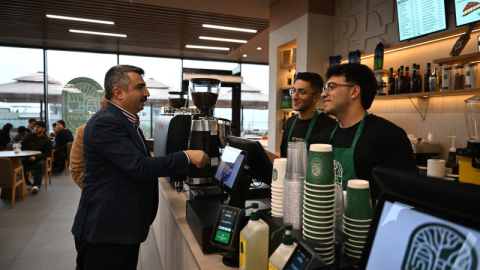 Yıldırım kafe hizmet vermeye başladı