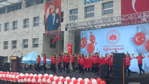 23 Nisan Bursa'da coşkuyla kutlandı!