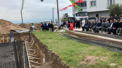 Hafızlık Yatılı Kur'an Kursu binasının temeli atıldı
