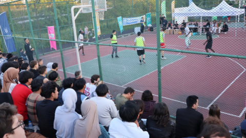 Bursa Uluslararası Spor Festivali’nde ‘sokak basketbolu’ heyecanı