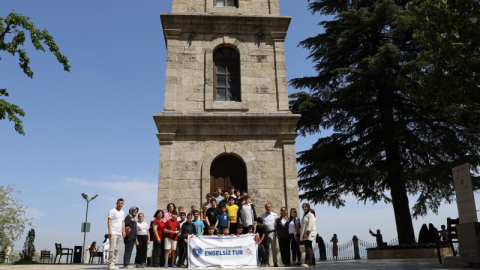 Bursa’nın güzelliklerini ‘Engelsiz tur’ ile tanıdılar