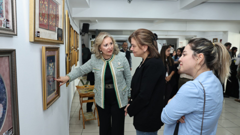 Ebru ve Kaat’ı sergisi Konak Kültürevi’nde