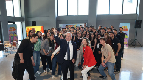 Başkan Şadi Özdemir Gençlik Bayramı’nda gençlerle buluştu