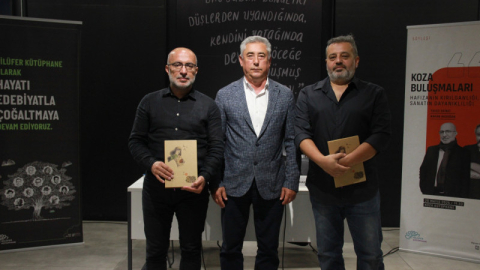 Ödüllü yazar Yavuz Ekinci Nilüfer’de okurlarıyla buluştu