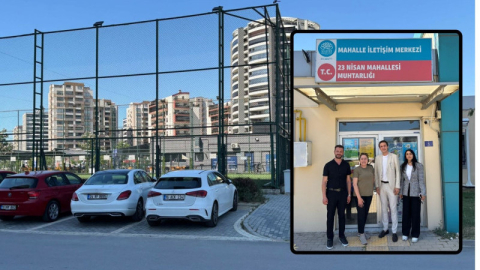 Bursa'nın merkezinde halı saha gasbı, Anahtar Parti'nin gündeminde!