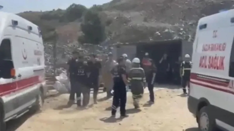 Elazığ'da maden ocağında göçük! Enkazda mahsur kalan işçiler var