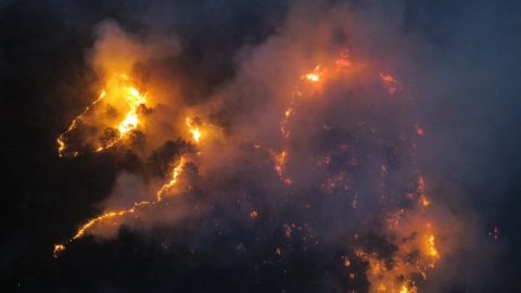 Kastamonu'da korkutan iki orman yangını! 6 köy tahliye edildi...