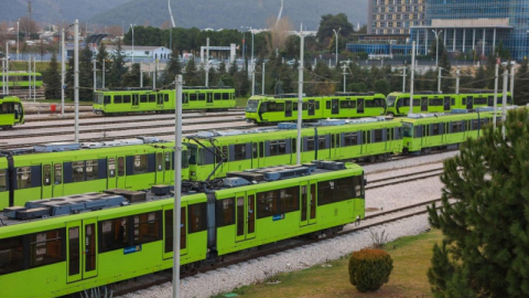 BursaRay'da geçici ulaşım düzenlenmesi: Osmangazi-Kestel arası seferler durdurulacak