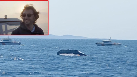 Ellerini ve yüzünü balıklar yemiş...