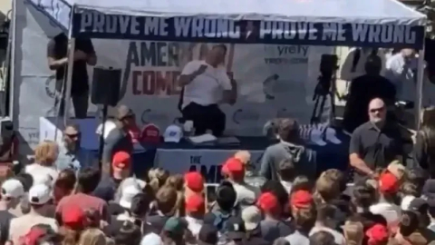 ABD'de korkunç olay! Binlerce kişinin gözü önünde vuruldu