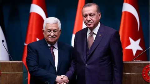 Ankara'da kritik temas! Cumhurbaşkanı Erdoğan- Mahmud Abbas görüşmesi başladı