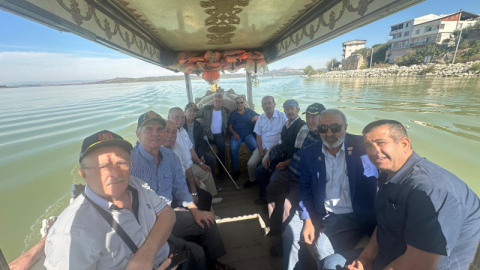 Gazi ve şehit yakınları, Gölyazı'ya hayran kaldı