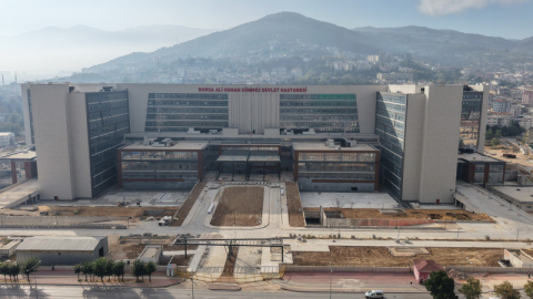 Bursa'nın en büyük acil servisli hastanesi açılmak için gün sayıyor