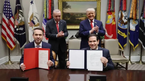 Türkiye- ABD arasında nükleer anlaşma! Beyaz Saray'da imzalar atıldı...