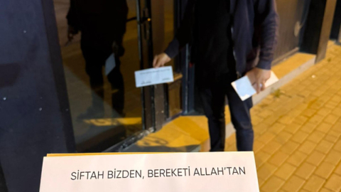 Bu da oldu. Siftah Anahtar Parti'den bereketi Allah'tan!