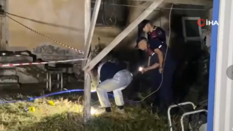 Şantiyede dehşet: Annesini yaraladı, iş arkadaşını öldürdü