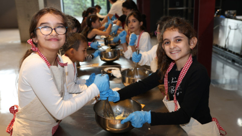 Pancar Deposu miniklerin renkli görüntülerine sahne oldu