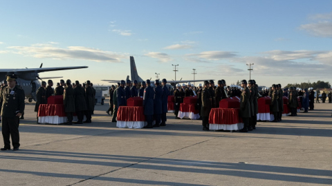 Türkiye olarak bugün şehitlerimizi uğurladık...