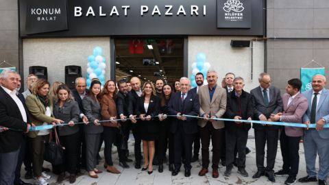 Balat Pazarı hizmete açıldı: Alışveriş ve sosyal yaşam bir arada