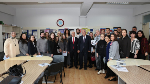 Başkan Bozbey Öğretmenler Günü’nde eğitim camiasıyla bir araya geldi