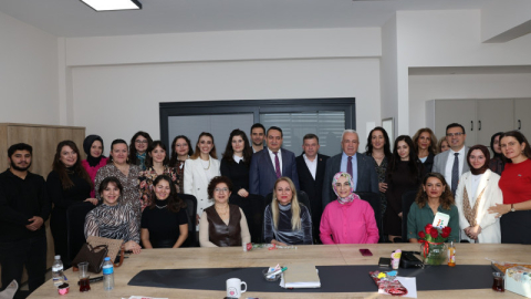 Başkan Şadi Özdemir’den öğretmenlere teşekkür ziyareti