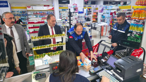 Gemlik Belediyesi’nden market denetimi