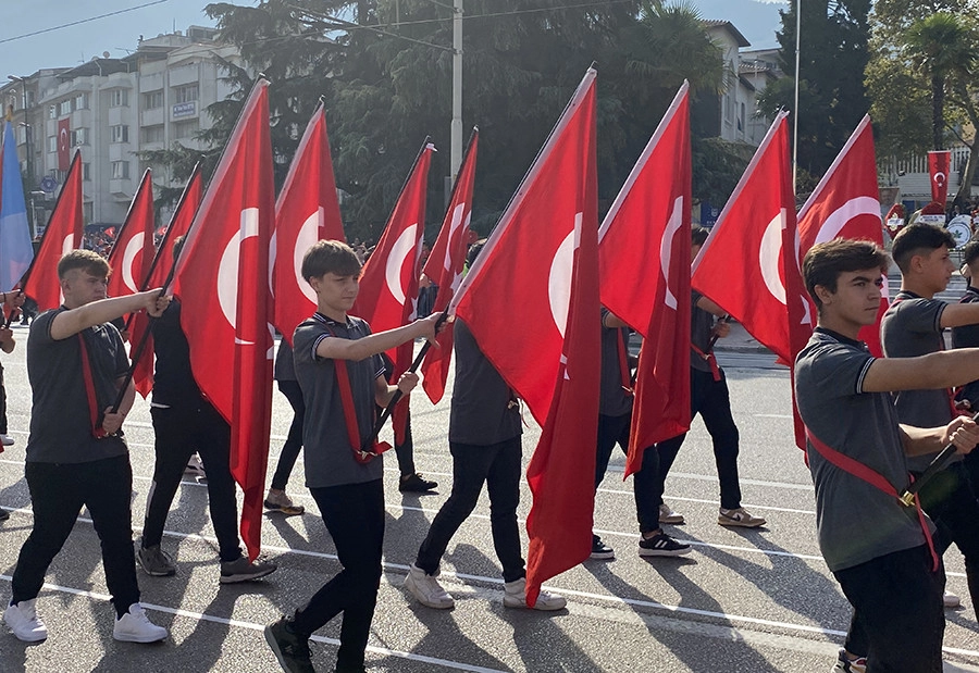 29 Ekim Bursa'da coşkuyla kutlandı...