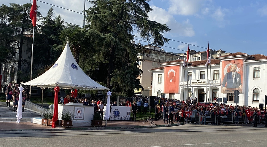 29 Ekim Bursa'da coşkuyla kutlandı...