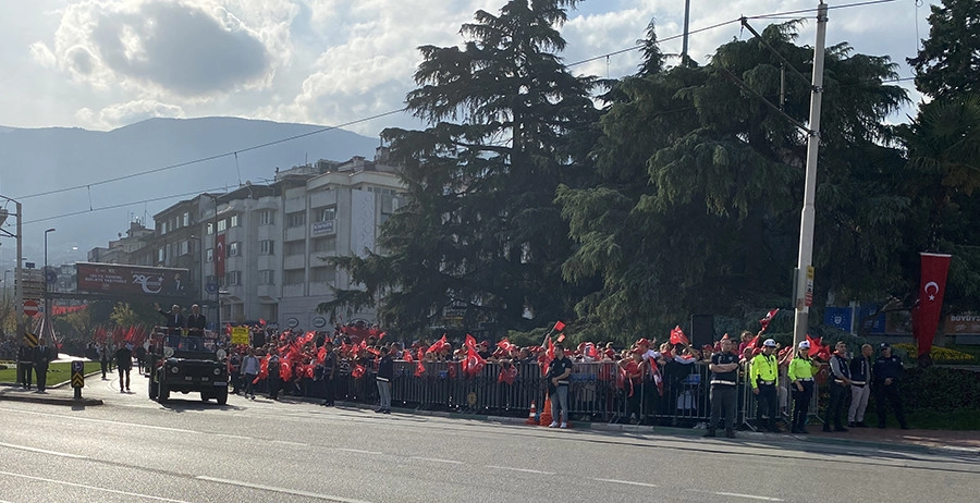 29 Ekim Bursa'da coşkuyla kutlandı...