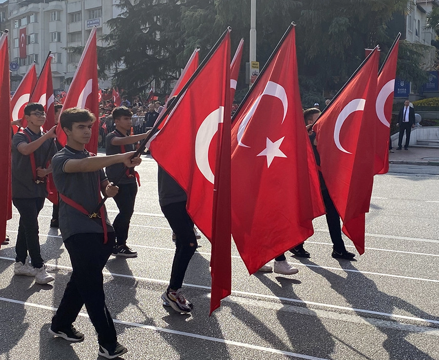 29 Ekim Bursa'da coşkuyla kutlandı...