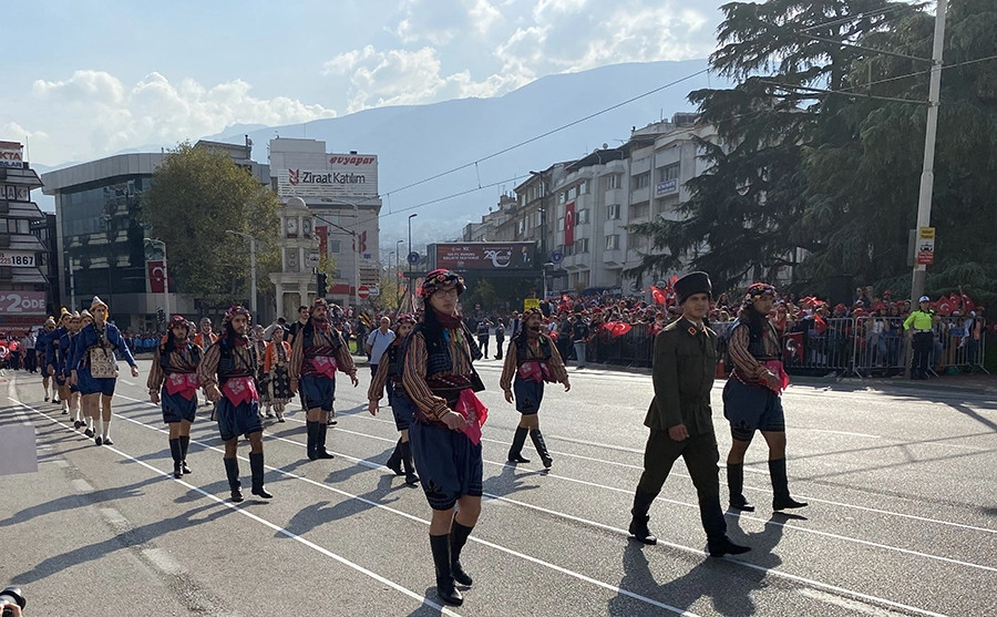 29 Ekim Bursa'da coşkuyla kutlandı...