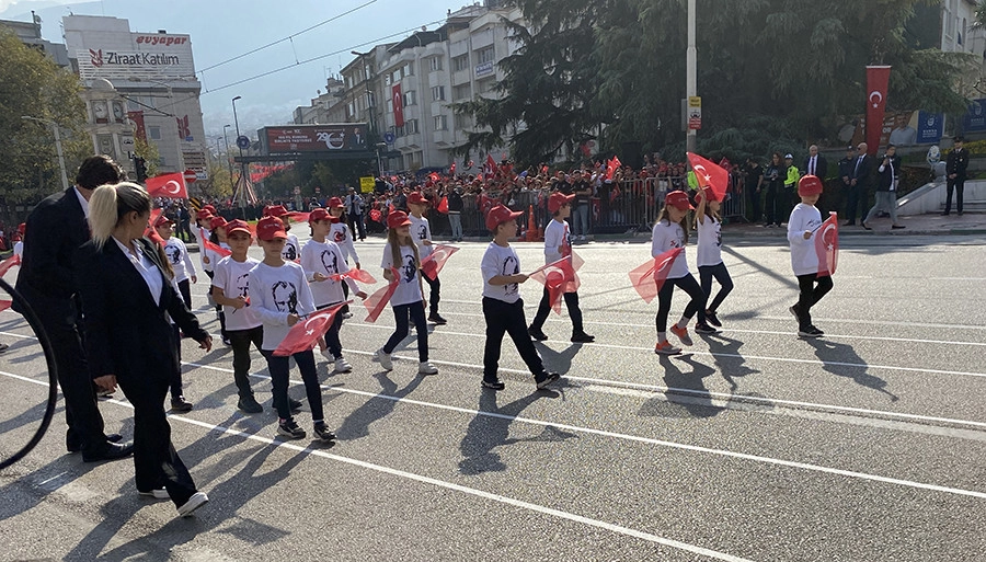 29 Ekim Bursa'da coşkuyla kutlandı...