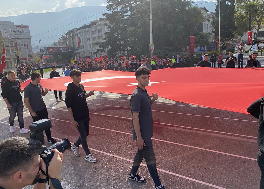 29 Ekim Bursa'da coşkuyla kutlandı...