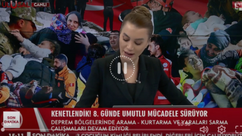 Cankılıç depremin 8. gününde yaşananları Ulusal Kanal’da değerlendirdi