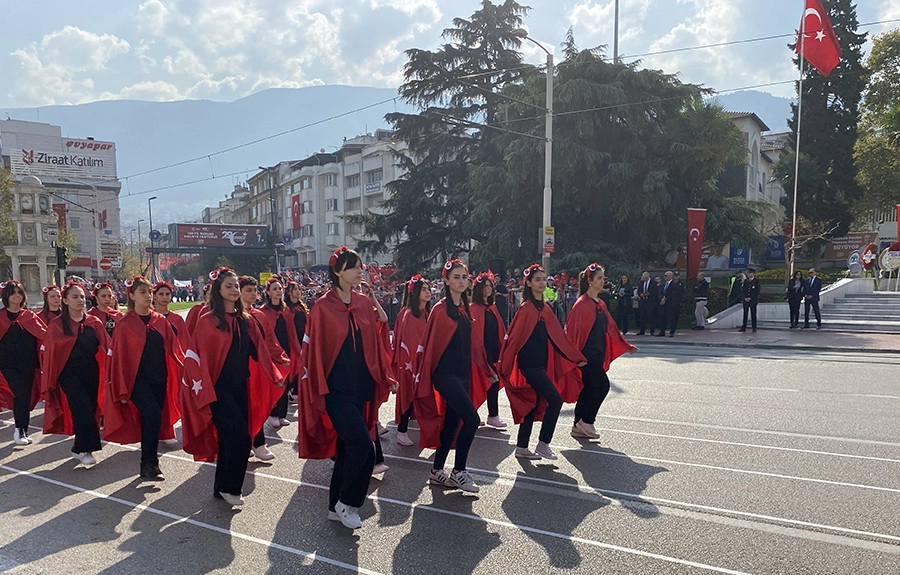 29 Ekim Bursa'da coşkuyla kutlandı...