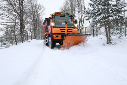 Osmangazi’de karla mücadele aralıksız sürüyor