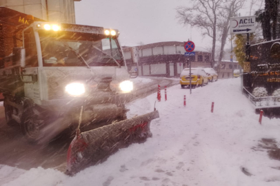 Osmangazi Belediyesi’nden karla mücadelede hızlı müdahale